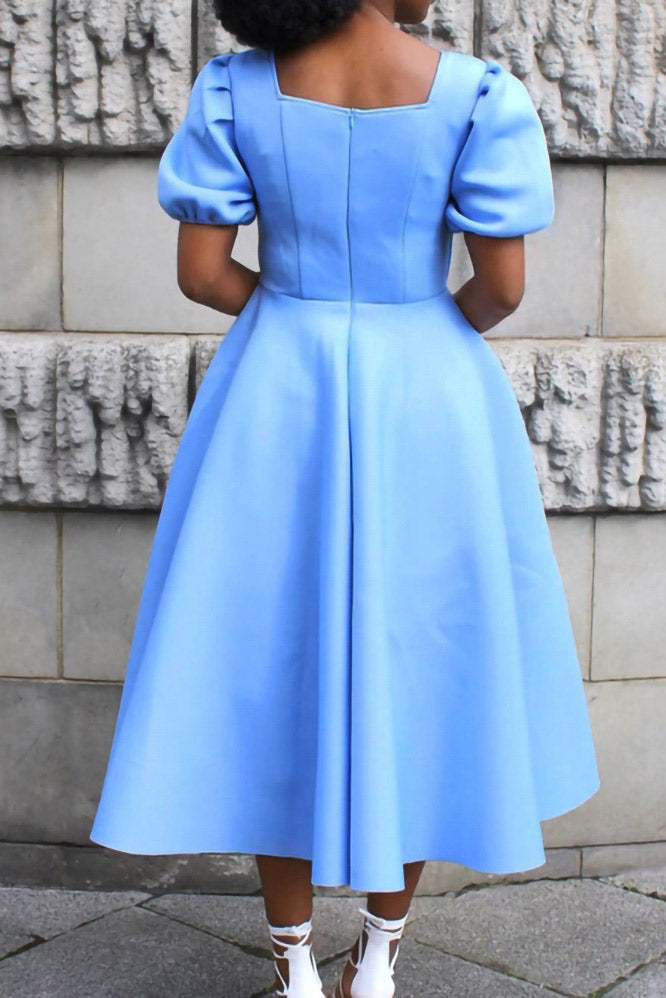 A Vintage Style Dress with Delicate Timeless Details