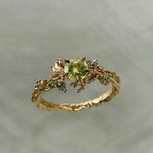Woodland Crown Ring