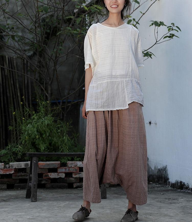 A Vintage Style Pants with Delicate Timeless Details