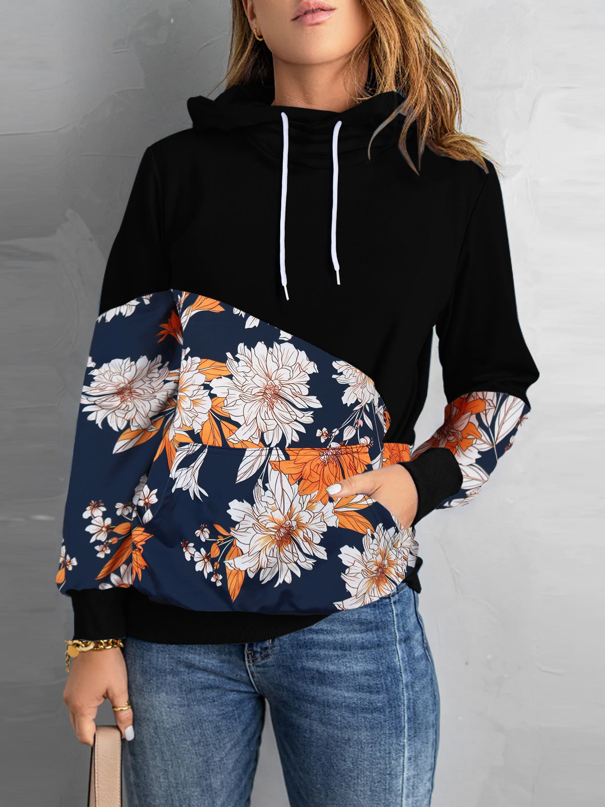 Black Floral 1