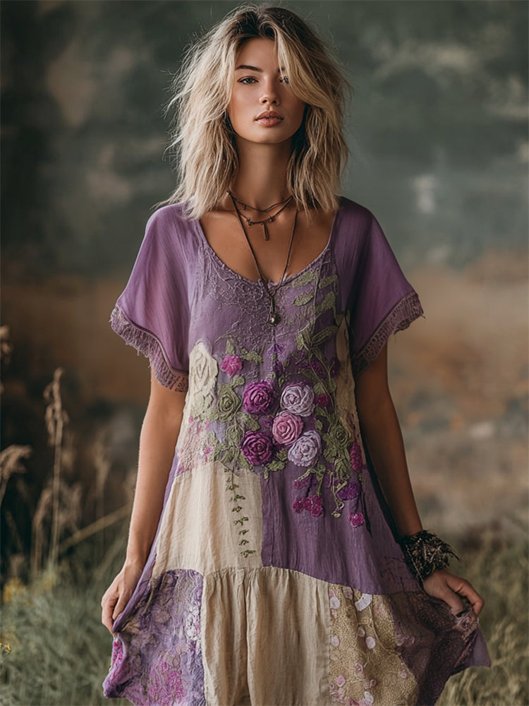 Classic Vintage Dress with a Flattering Fit