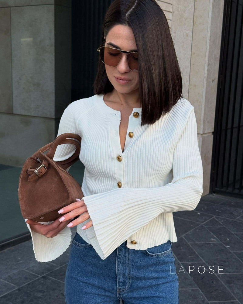 A Vintage Style Top with Delicate Timeless Details