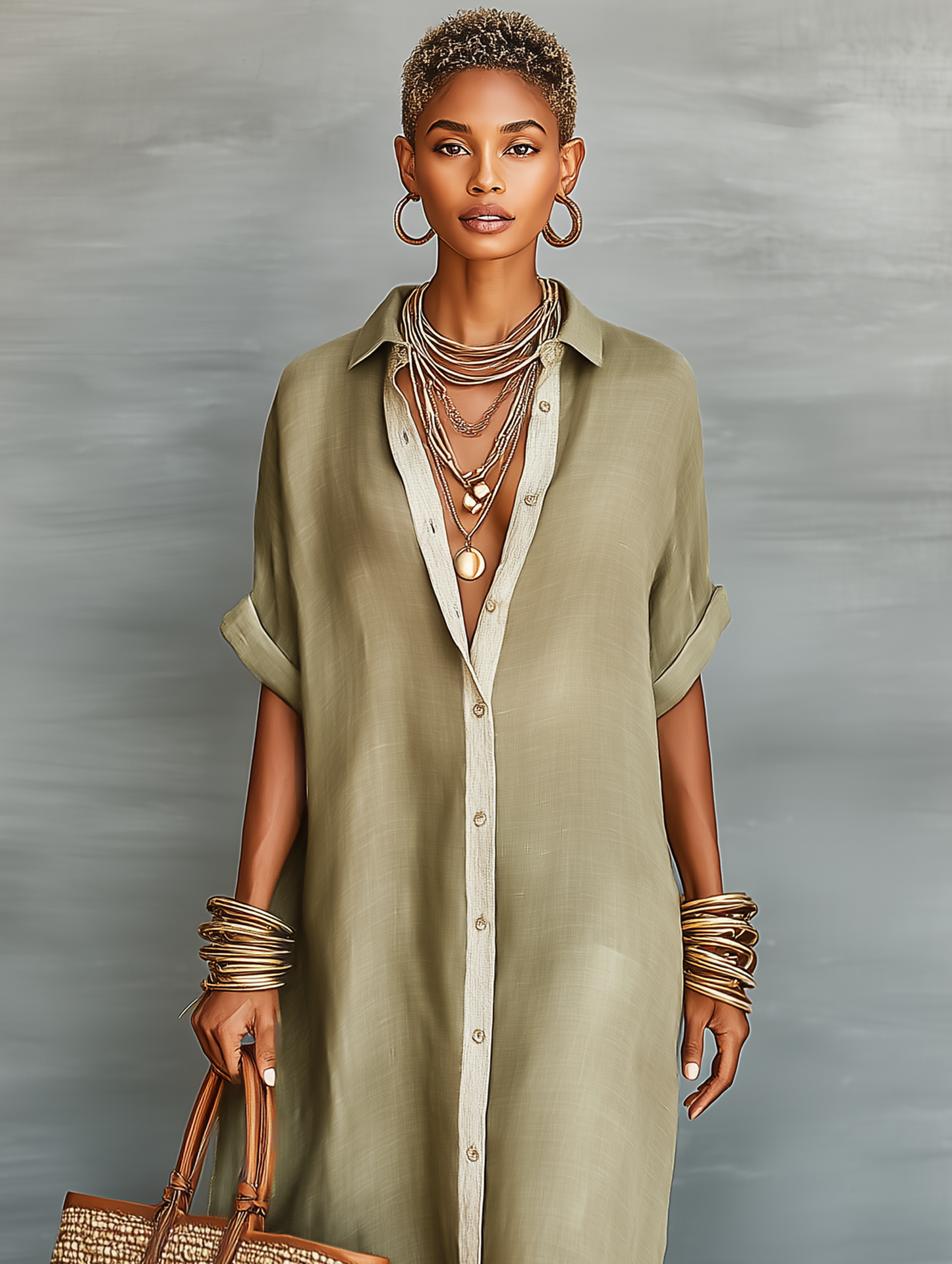 Beautifully Finished Dress in a Timeless Design