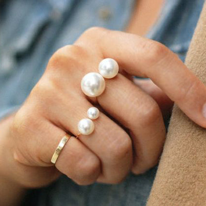Vintage Handmade Pearl Ring