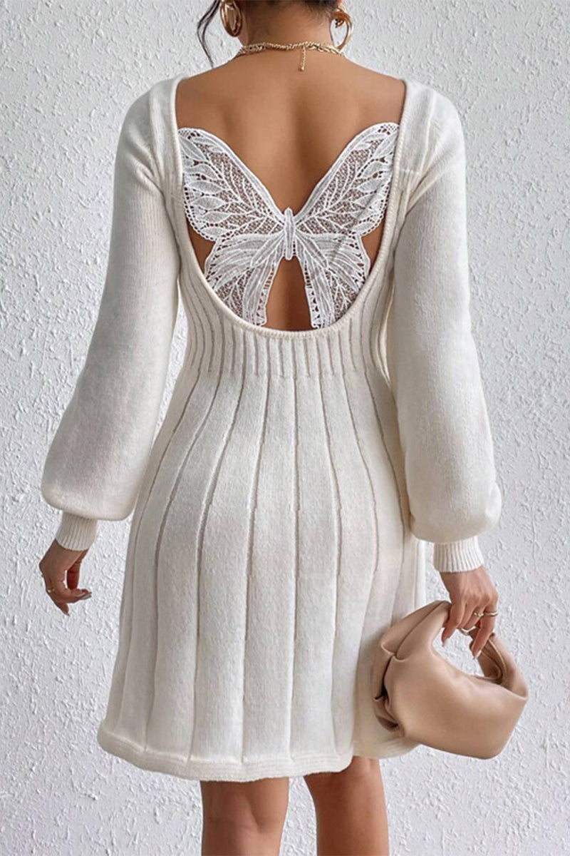 A Vintage Style Dress with Delicate Timeless Details
