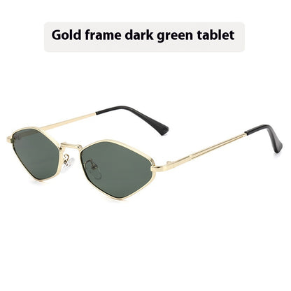 Gold Frame Dark Green Piece