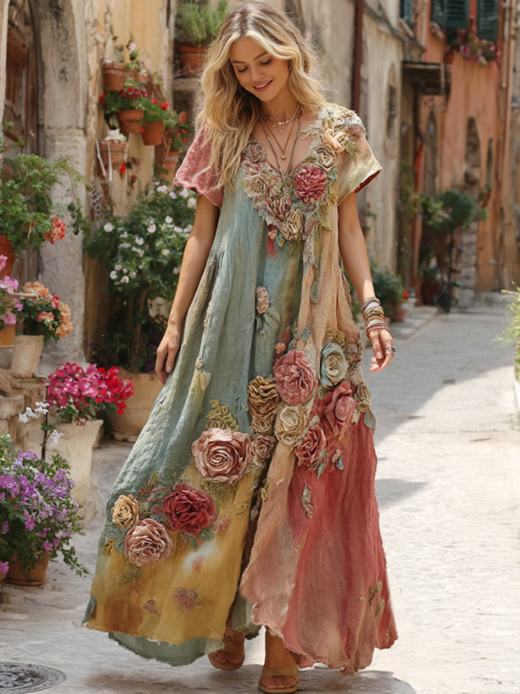 Classic Vintage Dress with a Flattering Fit