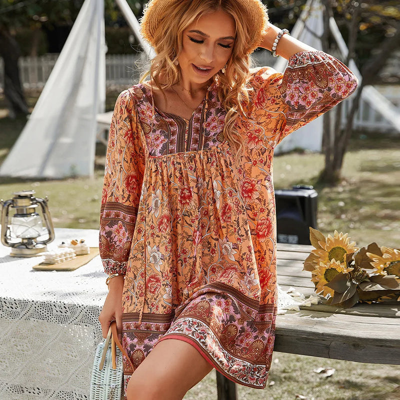 A Vintage Style Dress with Delicate Timeless Details
