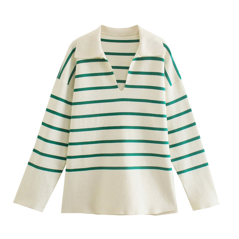 A Vintage Style Sweater with Delicate Timeless Details
