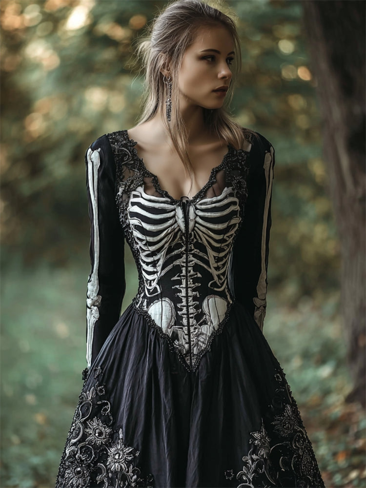 A Vintage Style Dress with Delicate Timeless Details