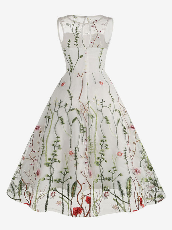 A Vintage Style Dress with Delicate Timeless Details