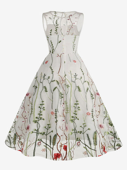 A Vintage Style Dress with Delicate Timeless Details