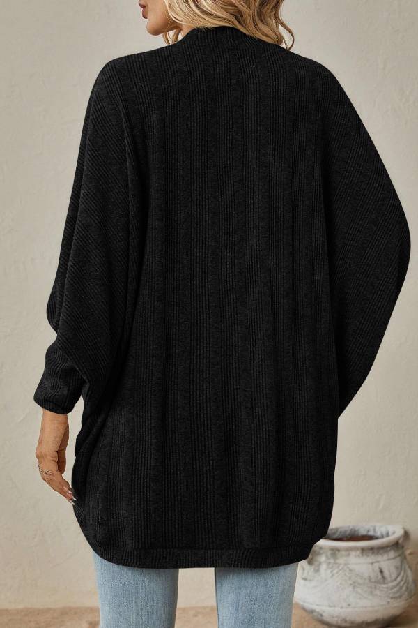 Well Tailored Cardigan with a Graceful Silhouette