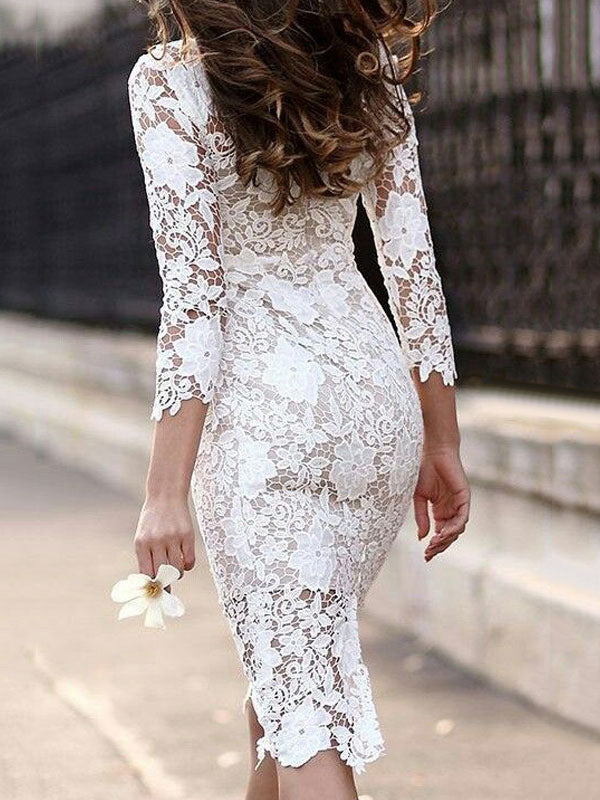 A Vintage Style Dress with Delicate Timeless Details