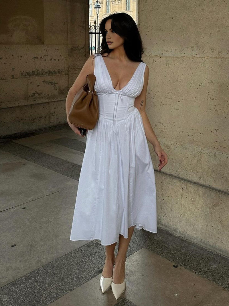 A Vintage Style Dress with Delicate Timeless Details