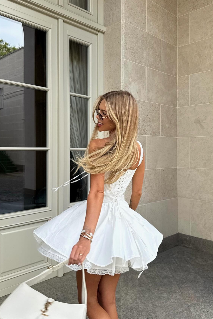 A Vintage Style Dress with Delicate Timeless Details