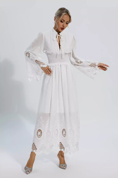 A Vintage Style Dress with Delicate Timeless Details