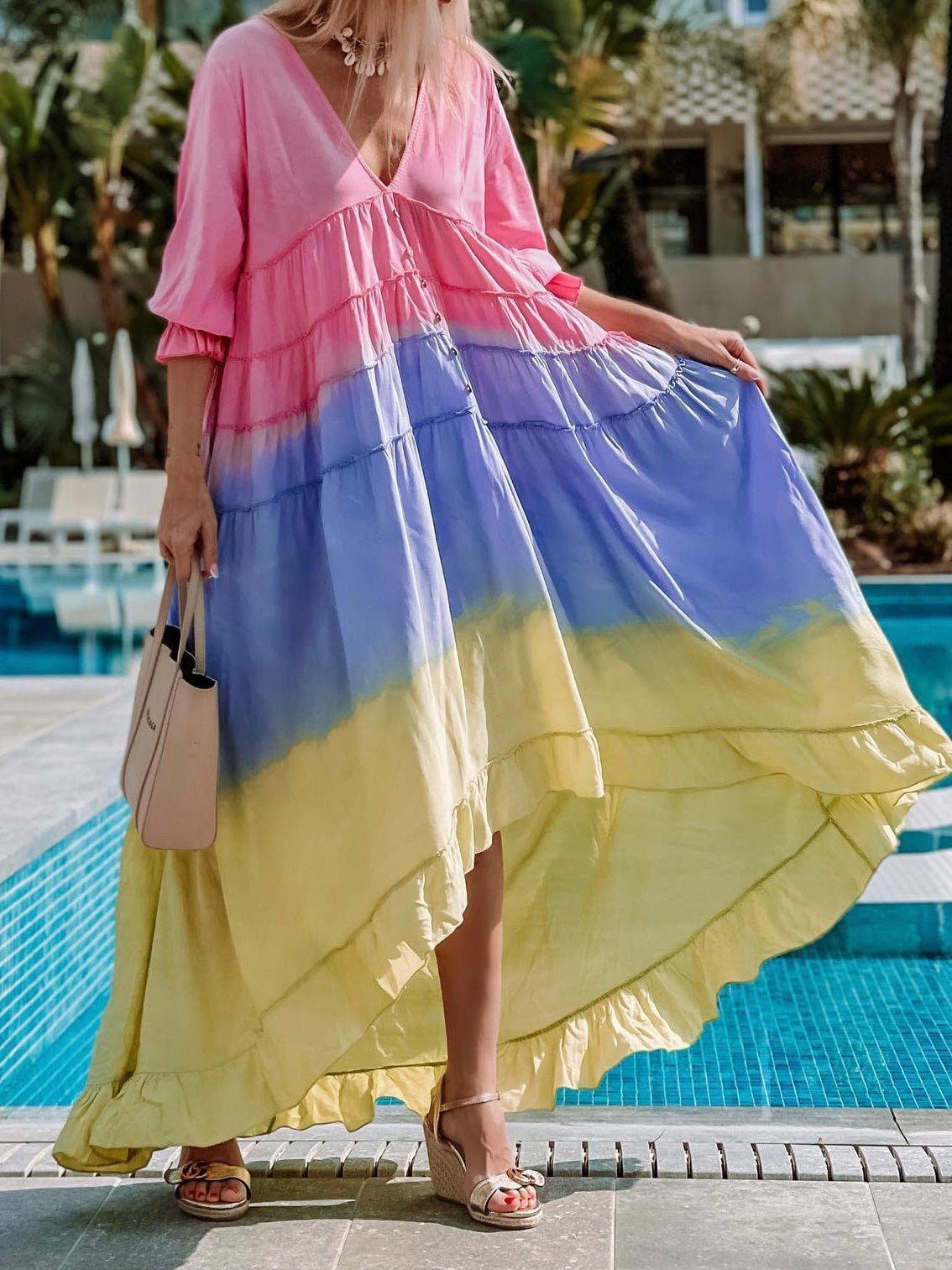 Elegantly Styled Dress for Everyday Wear