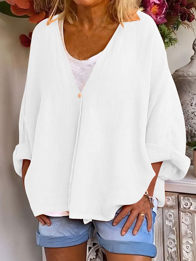 A Vintage Style Shirt with Delicate Timeless Details