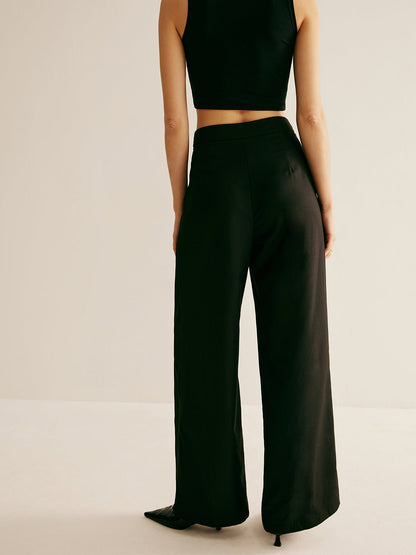 A Vintage Style Pants with Delicate Timeless Details