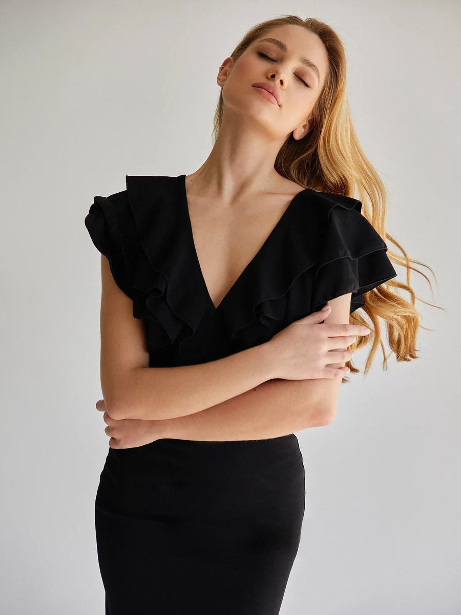 Elegantly Styled Dress for Everyday Wear