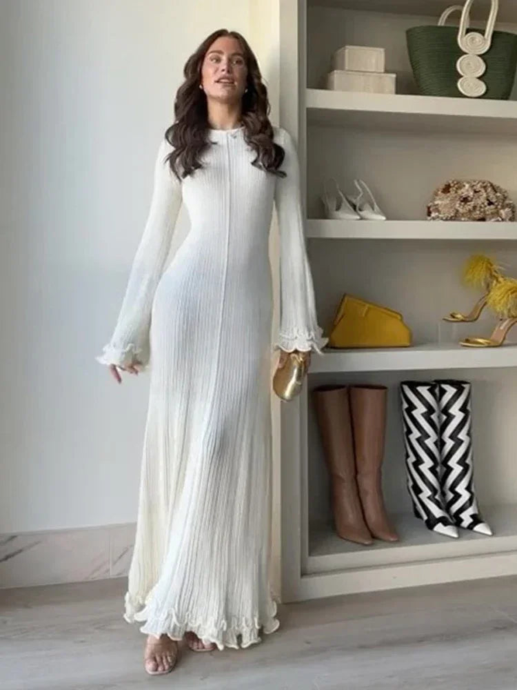 A Vintage Style Dress with Delicate Timeless Details