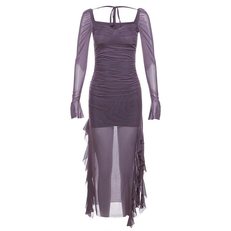 A Vintage Style Dress with Delicate Timeless Details