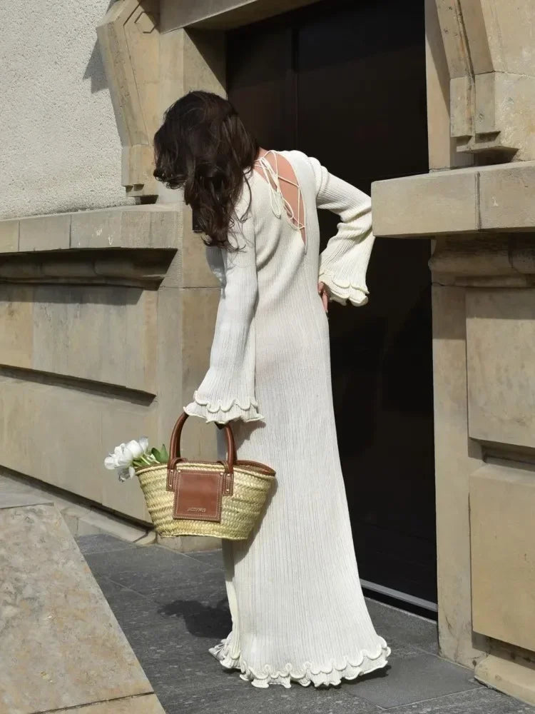 A Vintage Style Dress with Delicate Timeless Details