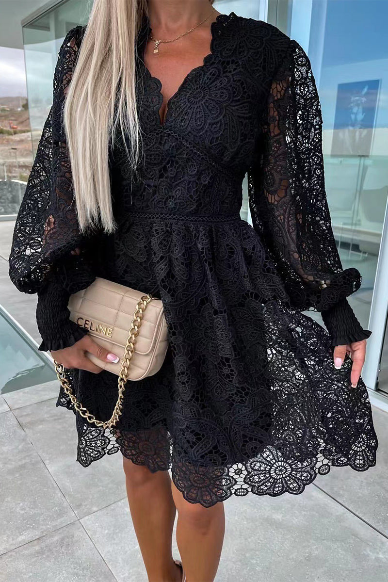 A Vintage Style Dress with Delicate Timeless Details