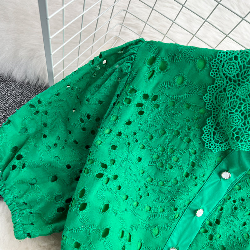 A Vintage Style Dress with Delicate Timeless Details