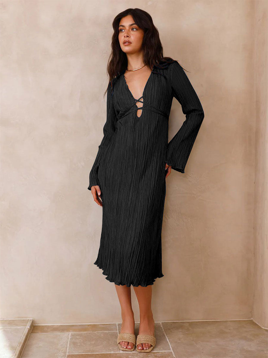A Vintage Style Dress with Delicate Timeless Details