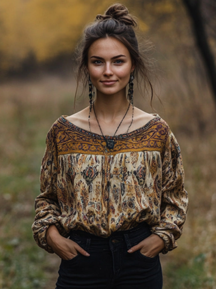 A Vintage Style T-Shirt with Delicate Timeless Details