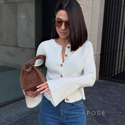 A Vintage Style Top with Delicate Timeless Details