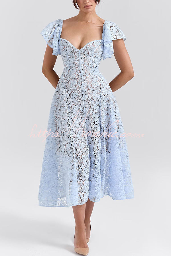 A Vintage Style Dress with Delicate Timeless Details