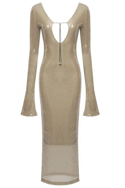 A Vintage Style Dress with Delicate Timeless Details