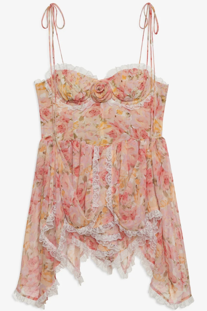 A Vintage Style Dress with Delicate Timeless Details