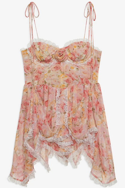 A Vintage Style Dress with Delicate Timeless Details