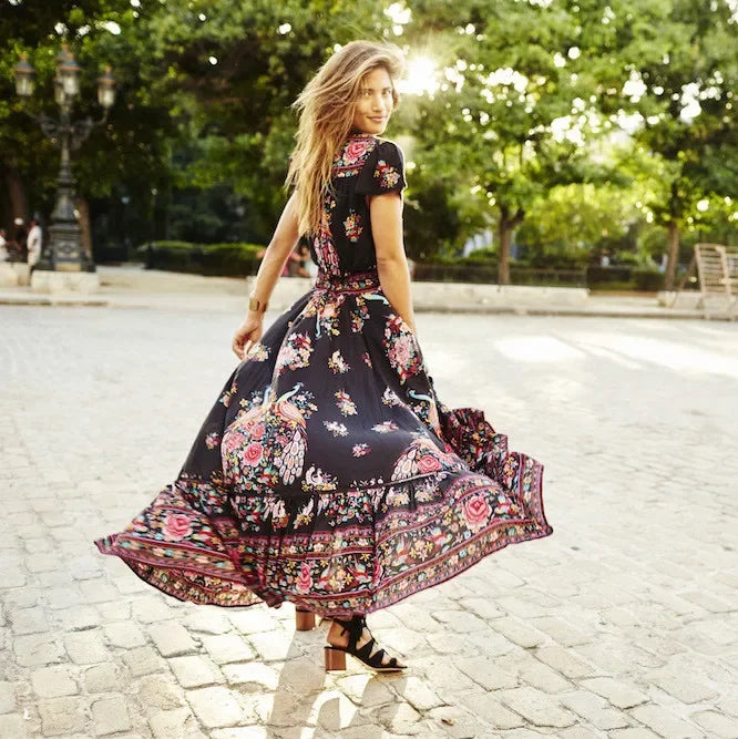 A Vintage Style Dress with Delicate Timeless Details