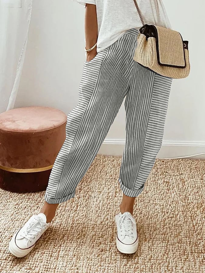 Well Tailored Pants with a Graceful Silhouette