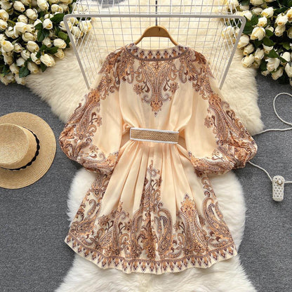A Vintage Style Dress with Delicate Timeless Details