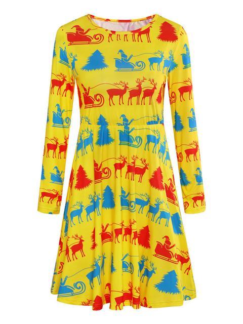 Classic Vintage Dress with a Flattering Fit
