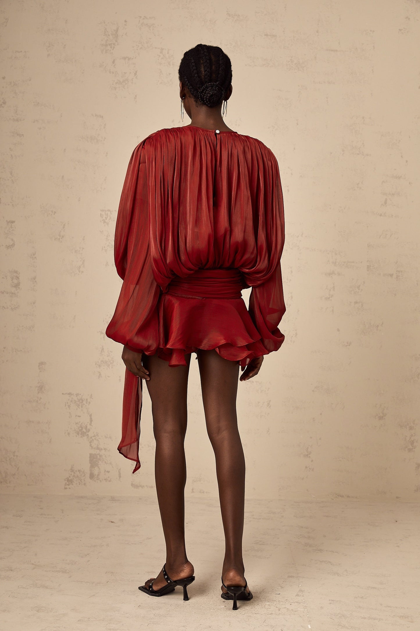 A Vintage Style Dress with Delicate Timeless Details