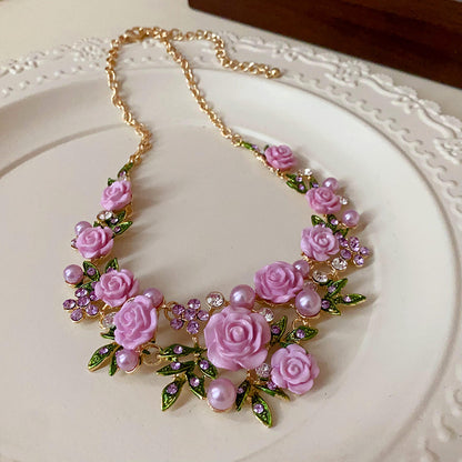 Necklace Purple