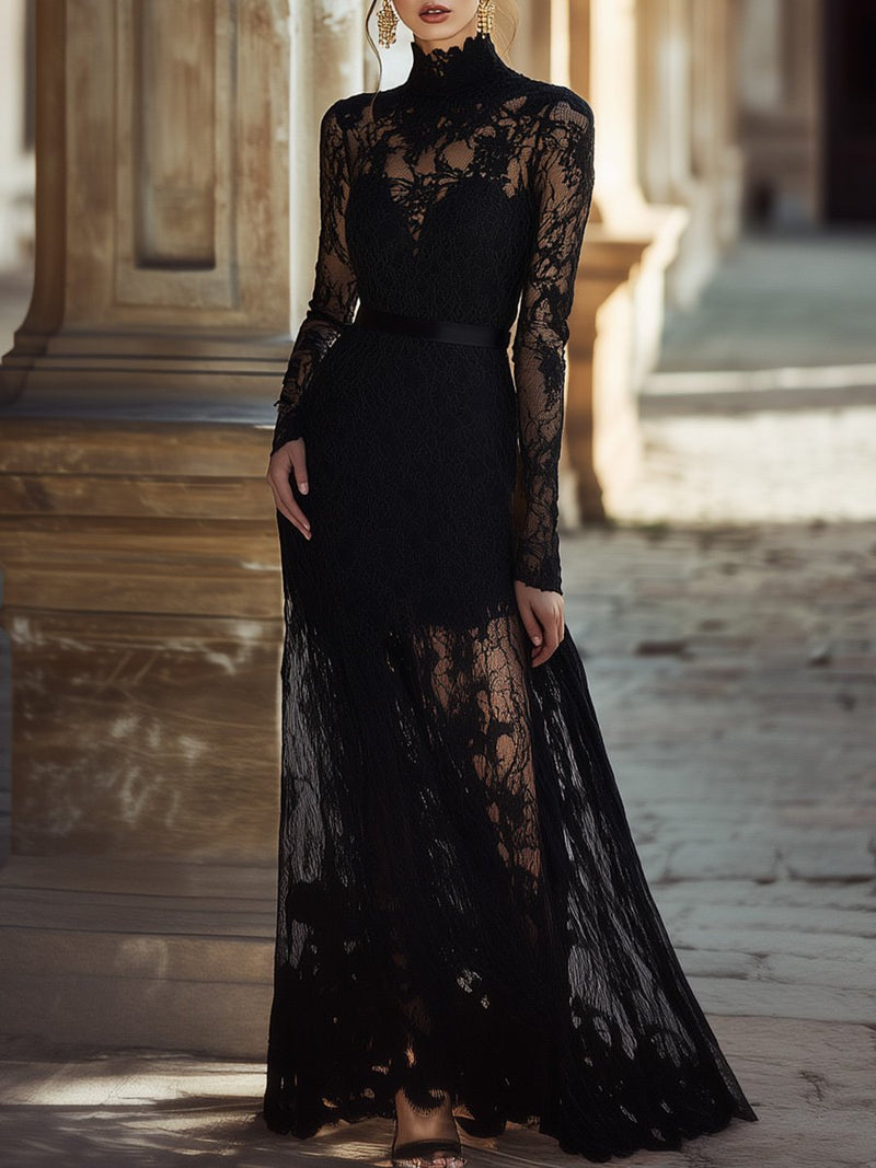 A Vintage Style Dress with Delicate Timeless Details