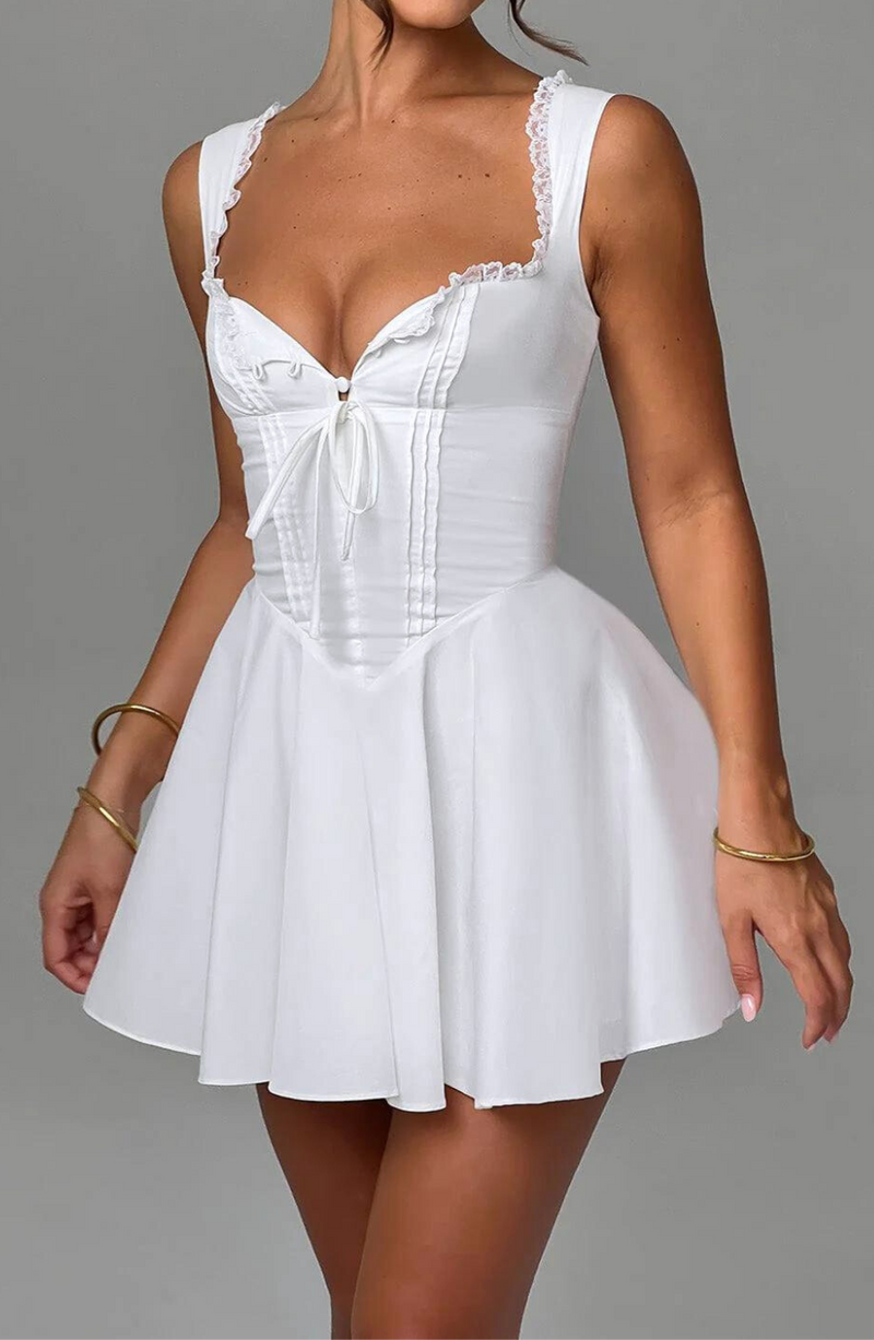 A Vintage Style Dress with Delicate Timeless Details