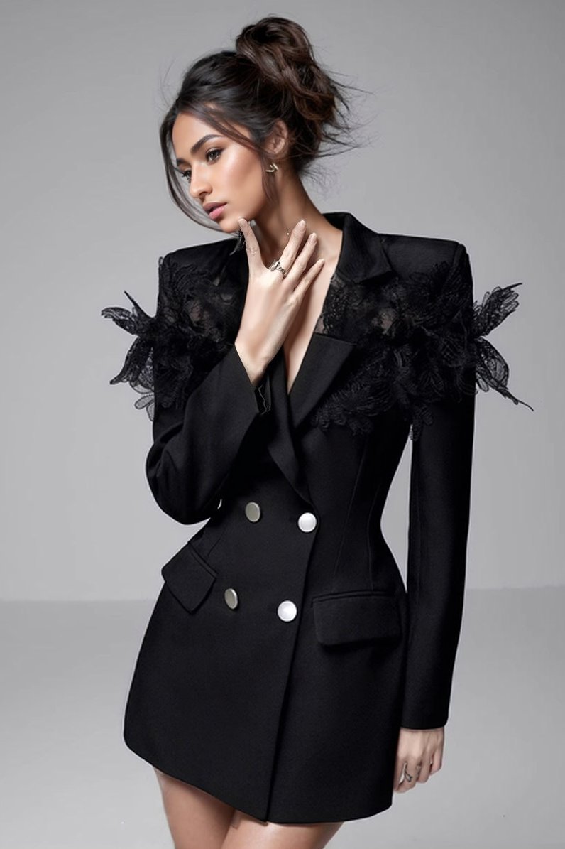 A Vintage Style Dress with Delicate Timeless Details