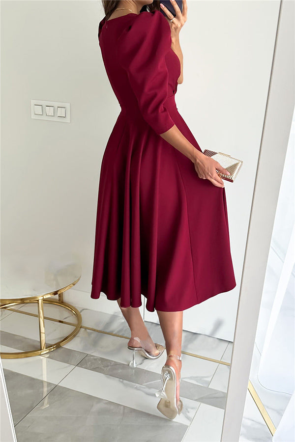 A Vintage Style Dress with Delicate Timeless Details