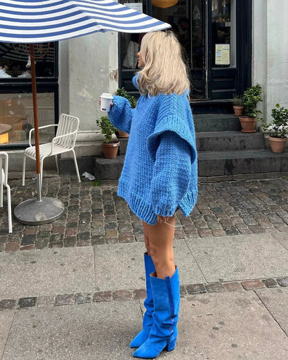 Vintage Inspired Sweater with a Contemporary Edge