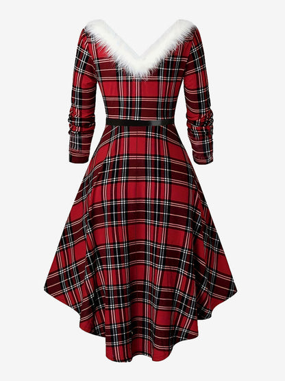 Classic Vintage Dress with a Flattering Fit