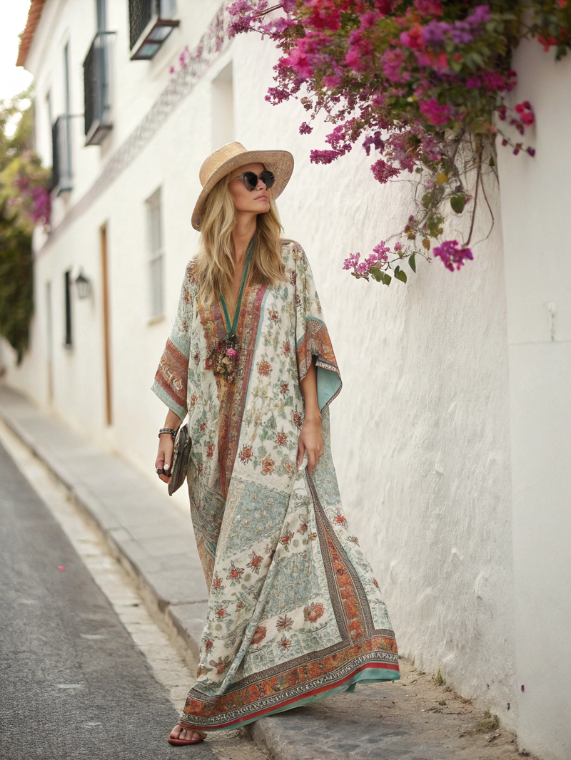 A Vintage Style Dress with Delicate Timeless Details